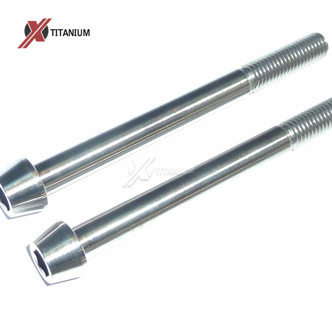 m8 x 145mm titanium socket bolts